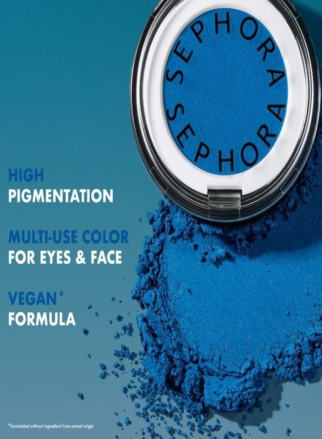 SEPHORA Collection Colorful Eyeshadow 607 Black Lace – Deep Black Matte Finish 0.035 oz / 0.99 g Highly Pigmented Pressed Powder Eyeshadow - Image 4